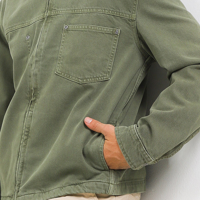 Hush Puppies Pakaian Pria 90S Connote In Olive