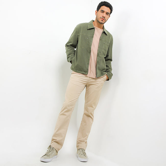 Hush Puppies Pakaian Pria 90S Connote In Olive