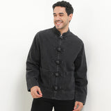 Hush Puppies Men Outerwear Cny Wang In Dark Grey