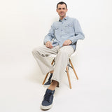 Hush Puppies Men Outerwear Kurumi In Light Blue