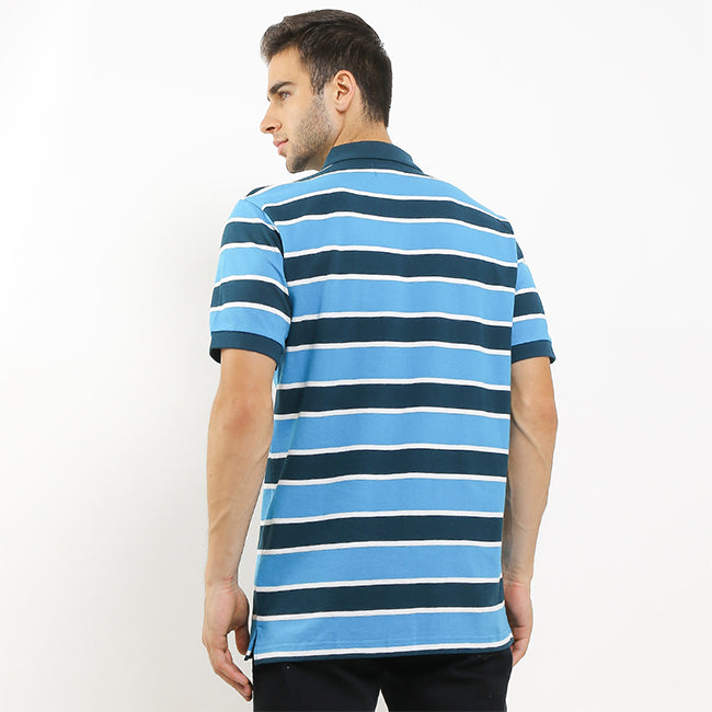 Hush Puppies Pakaian Polo Pria Brampa In Navy
