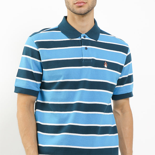 Hush Puppies Pakaian Polo Pria Brampa In Navy