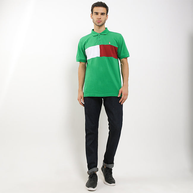 Hush Puppies Pakaian Polo Pria Rufallo 2 In Green