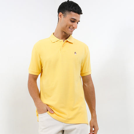 Hush Puppies Pakaian Pria Polo Tango 4 In Yellow