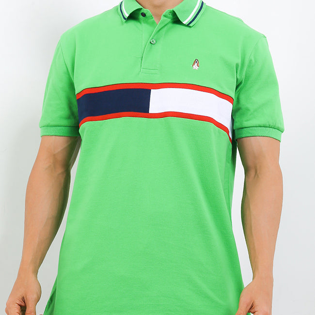 Hush Puppies Pakaian Pria Cillian Polo In Green