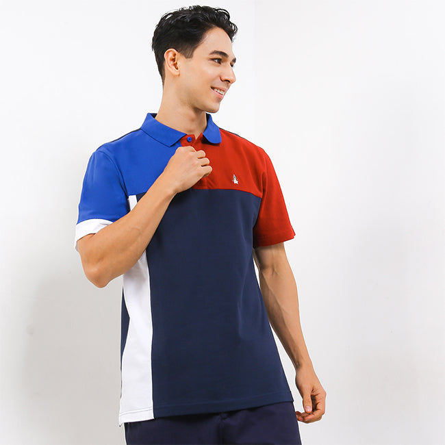 Hush Puppies Pakaian Pria Polo Somber In Navy