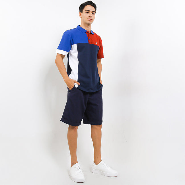 Hush Puppies Pakaian Pria Polo Somber In Navy