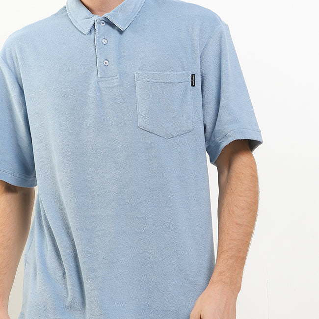 Hush Puppies Pakaian Pria Polo Kram In Light Blue