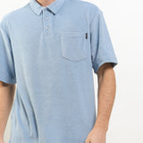 Hush Puppies Pakaian Pria Polo Kram In Light Blue