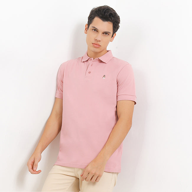 Hush Puppies Pakaian Pria Polo Bsc Farro 2 In Pink