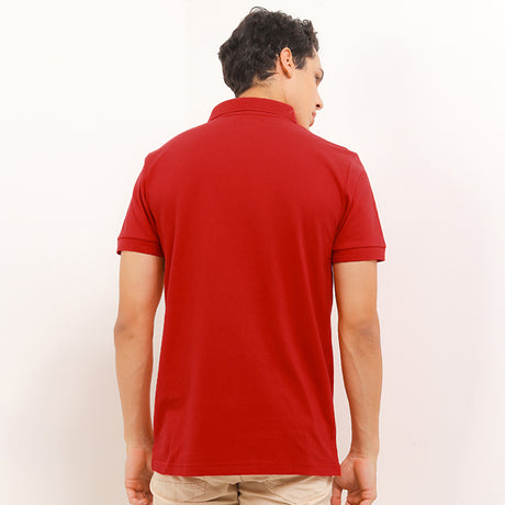 Hush Puppies Pakaian Pria Polo Bsc Farro 2 In Red