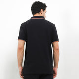 Hush Puppies Pakaian Pria Polo Cord 3 In Black