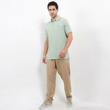 Hush Puppies Pakaian Pria Polo Cord 3 In Mint