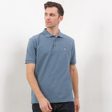 Hush Puppies Pakaian Pria Polo Bsc Tangelo In Medium Blue