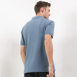 Hush Puppies Pakaian Pria Polo Bsc Tangelo In Medium Blue