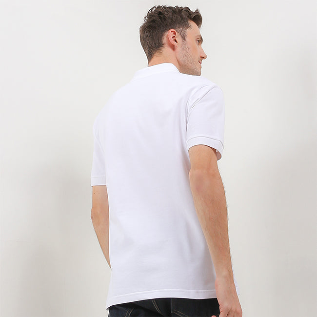 Hush Puppies Pakaian Pria Polo Bsc Tangelo In White
