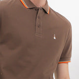 Hush Puppies Pakaian Pria Polo Bezima In Brown