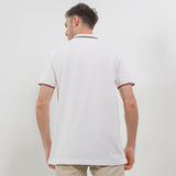 Hush Puppies Pakaian Pria Polo Bezima In White