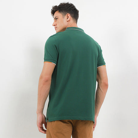 Hush Puppies Pakaian Pria Polo Twig In Green