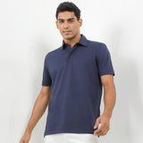 Hush Puppies Pakaian Pria Polo Howly In Navy