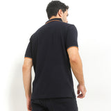 Hush Puppies Pakaian Pria Polo Cord 4 In Black