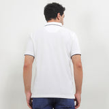 Hush Puppies Pakaian Pria Polo Cord 4 In White