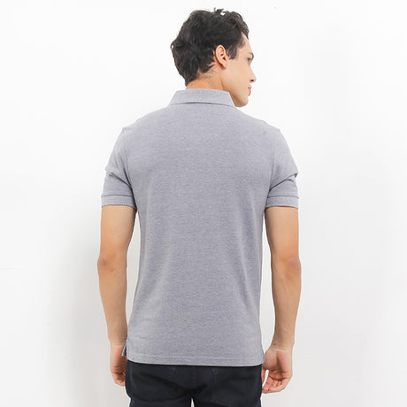 Hush Puppies Pakaian Pria Polo Pinnacle In Gray