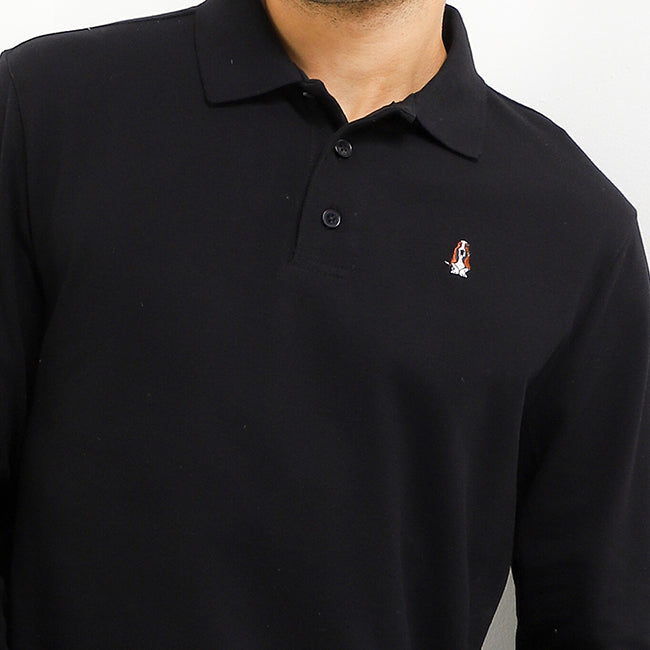 Hush Puppies Pakaian Pria Polo Bsc Omega In Black