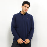 Hush Puppies Pakaian Pria Polo Bsc Omega In Navy