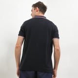 Hush Puppies Pakaian Pria Polo Daumier In Black