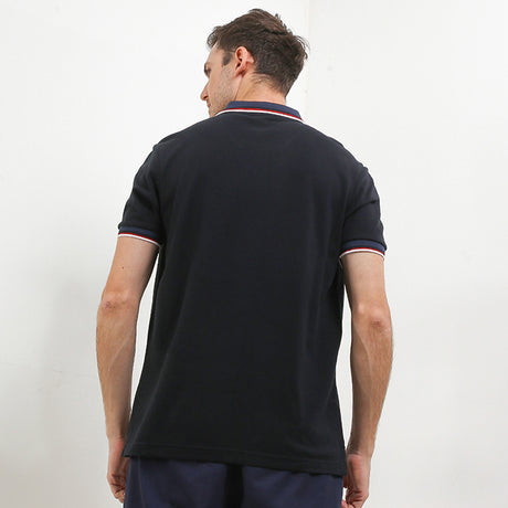 Hush Puppies Pakaian Pria Polo Daumier In Black