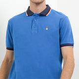 Hush Puppies Pakaian Pria Polo Daumier In Blue