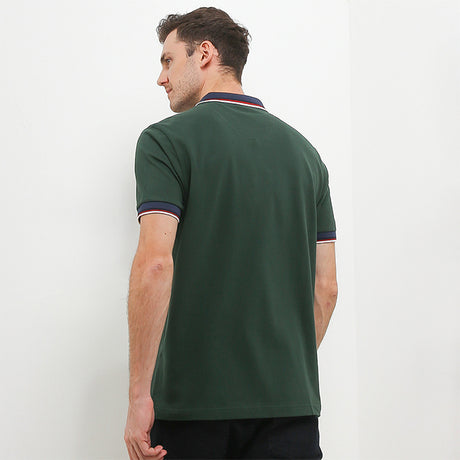 Hush Puppies Pakaian Pria Polo Daumier In Dark Green
