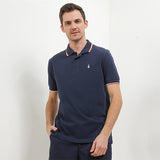 Hush Puppies Pakaian Pria Polo Daumier In Navy