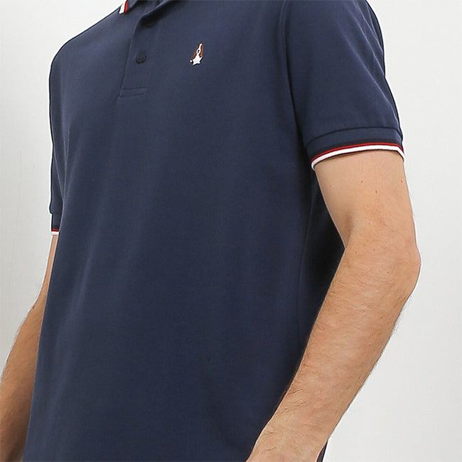 Hush Puppies Pakaian Pria Polo Daumier In Navy
