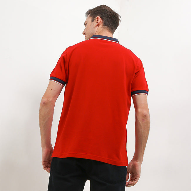 Hush Puppies Pakaian Pria Polo Daumier In Red