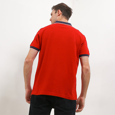 Hush Puppies Pakaian Pria Polo Daumier In Red