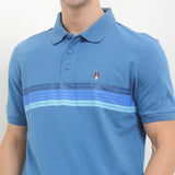 Hush Puppies Pakaian Pria Polo Timeo In Blue
