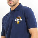 Hush Puppies Pakaian Pria Polo Picard In Navy