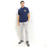 Hush Puppies Pakaian Pria Polo Picard In Navy