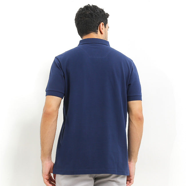 Hush Puppies Pakaian Pria Polo Picard In Navy