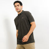 Hush Puppies Pakaian Pria Polo 90S Fletcha In Olive