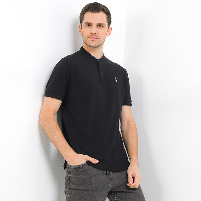 Hush Puppies Pakaian Pria T Shirt Limoges 4 In Black