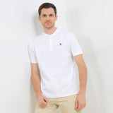 Hush Puppies Pakaian Pria T Shirt Limoges 4 In White