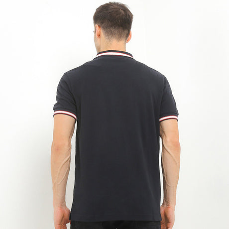 Hush Puppies Pakaian Pria Polo Cny Hao In Black