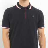 Hush Puppies Pakaian Pria Polo Cny Hao In Black