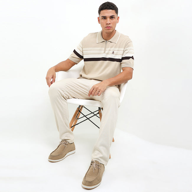 Pedestrian In Brown