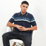 Pedestrian In Navy