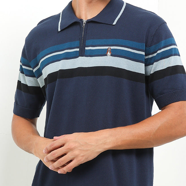 Pedestrian In Navy