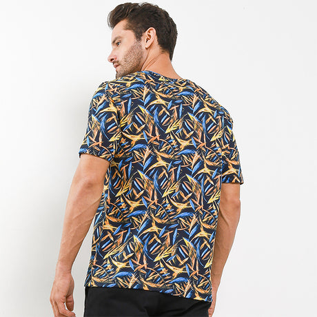 Hush Puppies Pakaian Kaos Pria Piuma In Navy